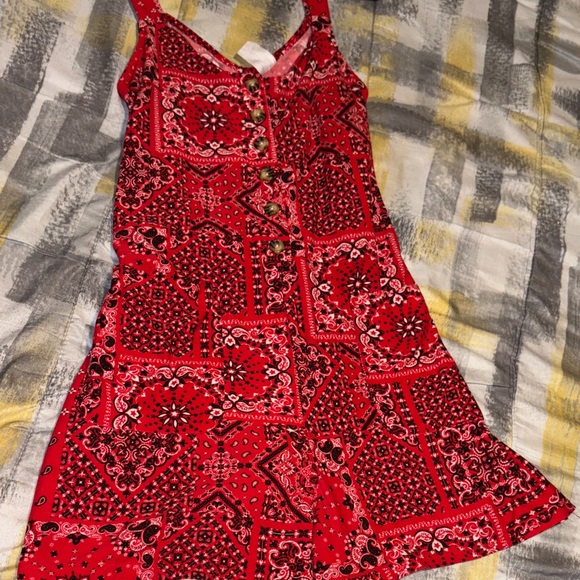 No Boundaries | Pants & Jumpsuits | No Boundaries Red Bandana Print Top